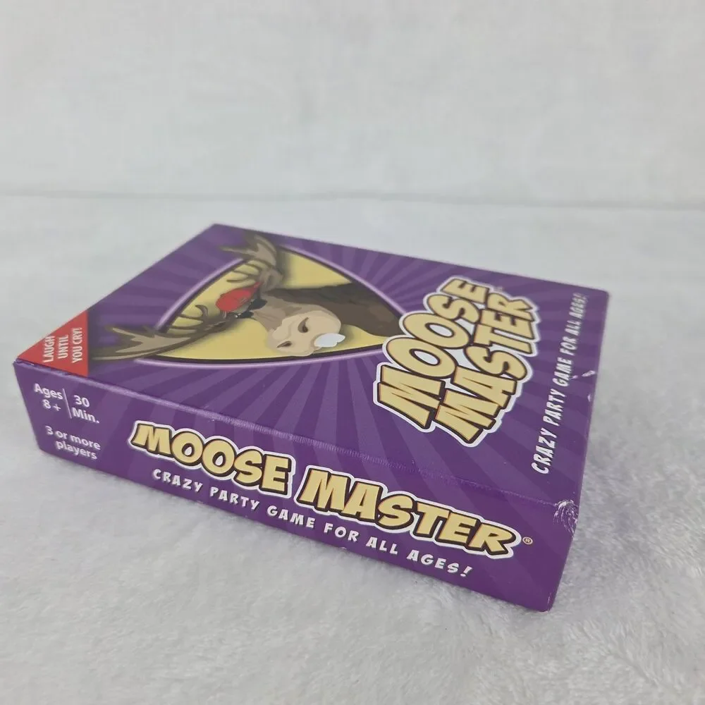 Moose Master Party Card Game 2021 Complete Boomer‎ Games Family Ice Breaker Fun